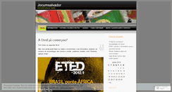 Desktop Screenshot of jocumsalvador.wordpress.com