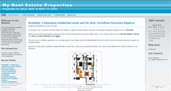 Desktop Screenshot of myrealhome.wordpress.com