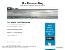 Tablet Screenshot of mrsramsay.wordpress.com