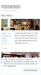 Mobile Screenshot of foodiedoo.wordpress.com
