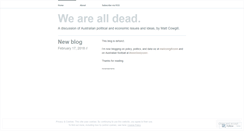 Desktop Screenshot of mattcowgill.wordpress.com