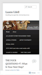 Mobile Screenshot of luannudell.wordpress.com