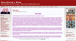 Desktop Screenshot of duongquochung.wordpress.com