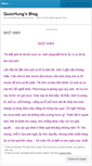 Mobile Screenshot of duongquochung.wordpress.com