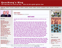 Tablet Screenshot of duongquochung.wordpress.com
