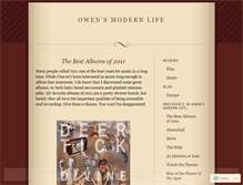 Tablet Screenshot of oherterich.wordpress.com