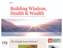 Tablet Screenshot of buildingwhw.wordpress.com