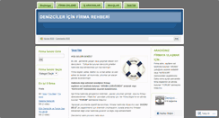 Desktop Screenshot of denizciyim.wordpress.com