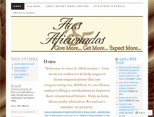 Tablet Screenshot of acesandaficionados.wordpress.com