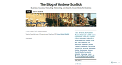 Desktop Screenshot of andrewscollick.wordpress.com