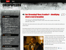 Tablet Screenshot of coldpopcorn.wordpress.com