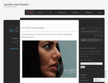 Tablet Screenshot of candacerose.wordpress.com