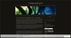 Desktop Screenshot of lifeofpurposee.wordpress.com