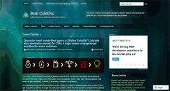 Desktop Screenshot of bemcoletivo.wordpress.com