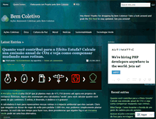 Tablet Screenshot of bemcoletivo.wordpress.com