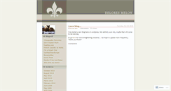 Desktop Screenshot of deloresmelon.wordpress.com