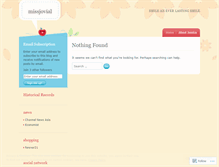 Tablet Screenshot of missjovial.wordpress.com