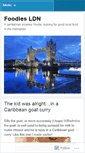 Mobile Screenshot of foodiesldn.wordpress.com