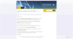 Desktop Screenshot of honestreview.wordpress.com