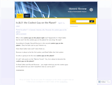 Tablet Screenshot of honestreview.wordpress.com