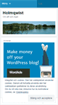 Mobile Screenshot of holmqwist.wordpress.com