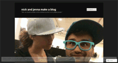 Desktop Screenshot of nickandjenna.wordpress.com