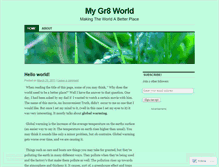 Tablet Screenshot of migr8world.wordpress.com