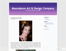 Tablet Screenshot of moondanceart.wordpress.com