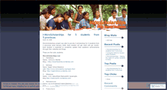 Desktop Screenshot of microscholarships.wordpress.com