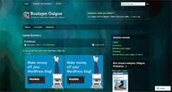 Desktop Screenshot of boutiquegalgos.wordpress.com