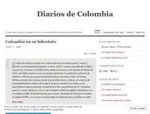 Tablet Screenshot of diariosdecolombia.wordpress.com