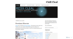 Desktop Screenshot of chillcleal.wordpress.com