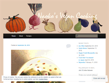Tablet Screenshot of naokovegan.wordpress.com