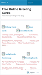 Mobile Screenshot of 123ecards.wordpress.com
