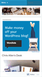 Mobile Screenshot of desked.wordpress.com