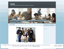 Tablet Screenshot of cesamcuernavaca.wordpress.com