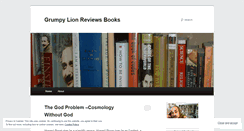 Desktop Screenshot of grumpylionreviewsbooks.wordpress.com