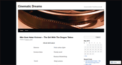 Desktop Screenshot of cinematicdreams.wordpress.com