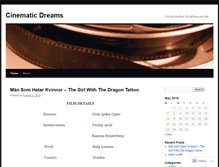 Tablet Screenshot of cinematicdreams.wordpress.com