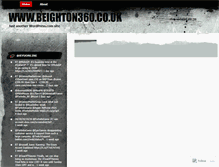 Tablet Screenshot of beighton360.wordpress.com