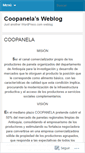 Mobile Screenshot of coopanela.wordpress.com