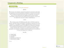 Tablet Screenshot of coopanela.wordpress.com