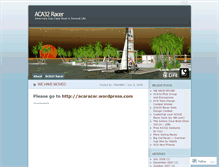 Tablet Screenshot of aca32.wordpress.com