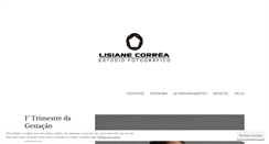 Desktop Screenshot of lisianecorrea.wordpress.com