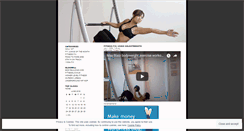 Desktop Screenshot of fitnessjunkie.wordpress.com