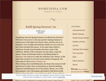 Tablet Screenshot of homeindiafashion.wordpress.com