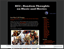Tablet Screenshot of kc22.wordpress.com
