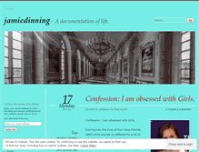 Tablet Screenshot of jamiedinning.wordpress.com