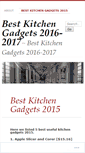 Mobile Screenshot of bestkitchengadget.wordpress.com