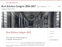 Tablet Screenshot of bestkitchengadget.wordpress.com
